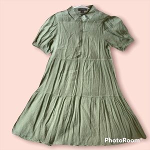 Primark Pastel Green Midi length      Child's  Dress, USA 6